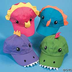 Dinosaurs Rock Party Supply Caps Dinosaurs Rock Party Supply Caps