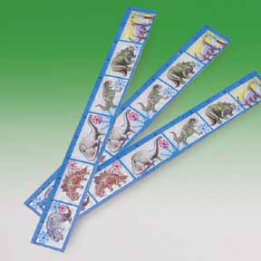 Dinosaurs Rock Party Supply Rulers Dinosaurs Rock Party Supply Rulers