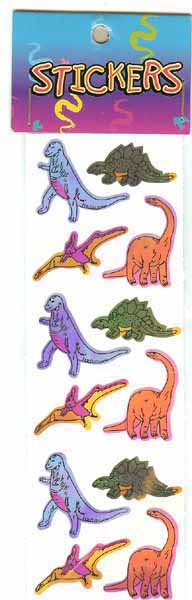 Dinosaurs Rock Party Supplu Stickers Dinosaurs Rock Party Supplu Stickers